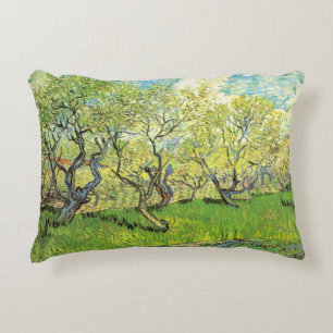 Almofada Decorativa Pomar em Flor por Vincent van Gogh