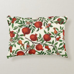 Almofada Decorativa Pomegranatos e Bella Moths em branco