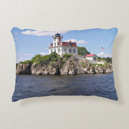 Almofada Decorativa Pomham Rocks Lighthouse, Rhode Island