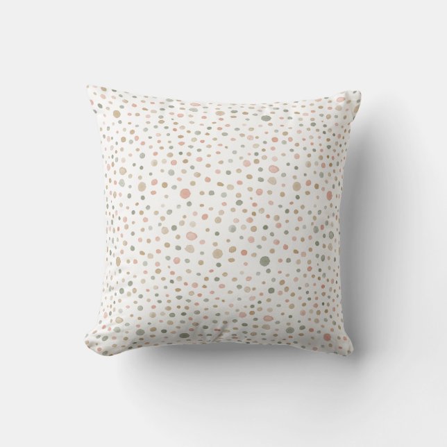 Almofada Decorativa Pontos Aquarela Mandy Confetti (Frente)