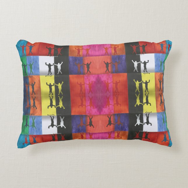 Almofada Decorativa Pop art no.1 by Yeshaya Dank - unity & harmony (Frente)