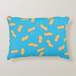 Almofada Decorativa Pop Art Peanut Cartoon Blue