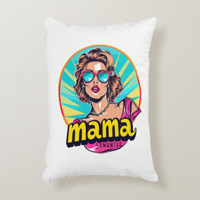 Almofada Decorativa Pop da Mãe Personalizada (3) (Frente(Vertical))