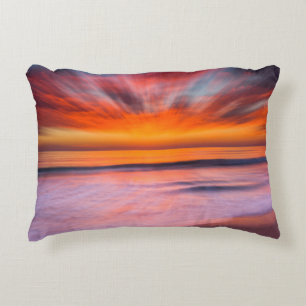 Almofada Decorativa Pôr do sol Tamarack Beach Carlsbad, CA