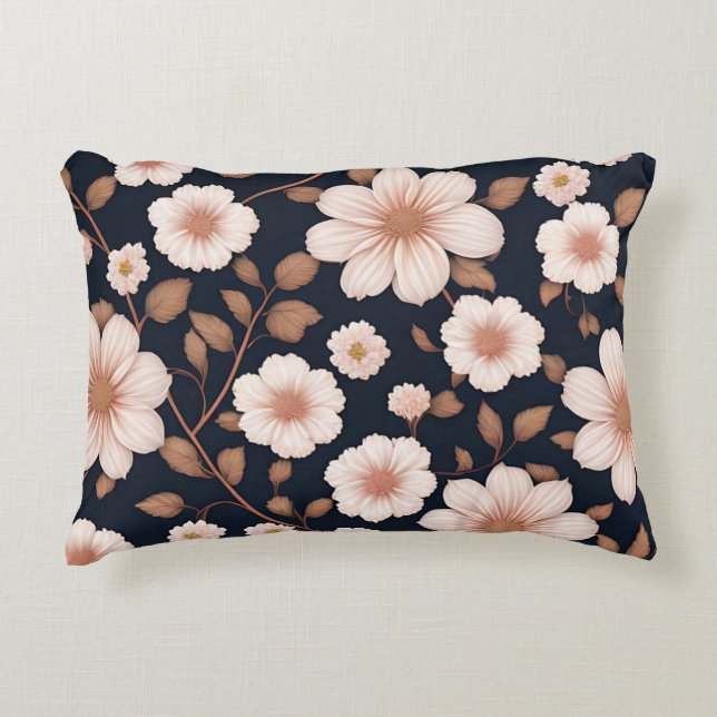 Almofada Decorativa Por todo o Floral Design (Frente)