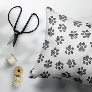 Almofada Decorativa Porcas, Patas-Cachorros, Patas-Pretas
