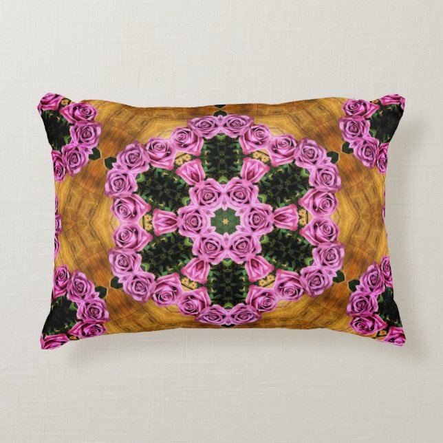 Almofada Decorativa Posições em Pink Prancing (Frente)