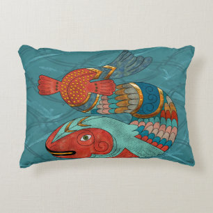Almofada Decorativa Povos dos peixes