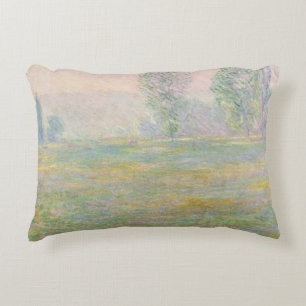 Almofada Decorativa Prados de Claude Monet em Giverny, 1888