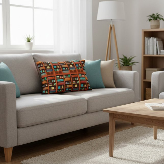 Almofada Decorativa Prateleiras de Bolachas Cozy (Criador carregado)