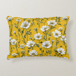 Almofada Decorativa Presente de Flor para a Vovó Elegante Casa