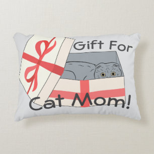 Almofada Decorativa Presente para Cat Mãe