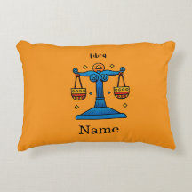 Presente Personalizado Libra Zodíaco Retro Pop Art