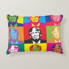 Almofada Decorativa Presidente Trump Pop Art