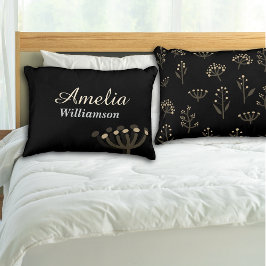 Almofada Decorativa Pretty Night Mimosa Florals Personalize