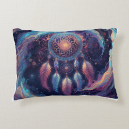 Almofada Decorativa psychedelic dreamcatcher design 