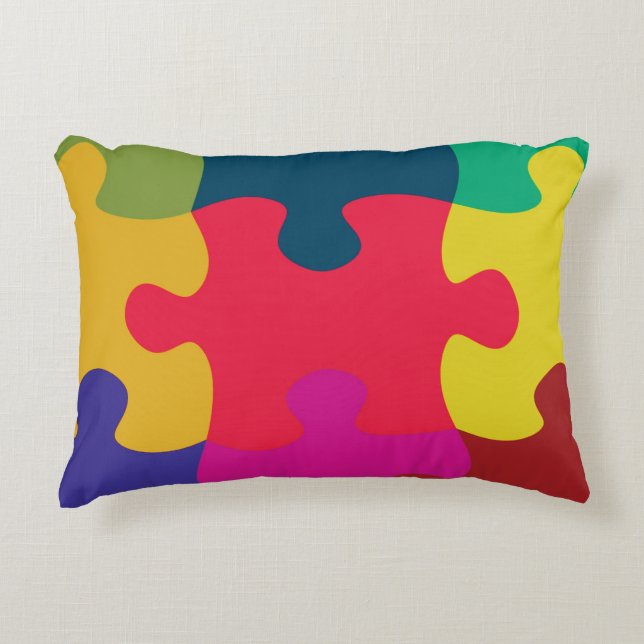 Almofada Decorativa Puzzled (Frente)