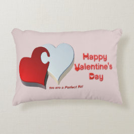 Almofada Decorativa Quebra-cabeça namorados