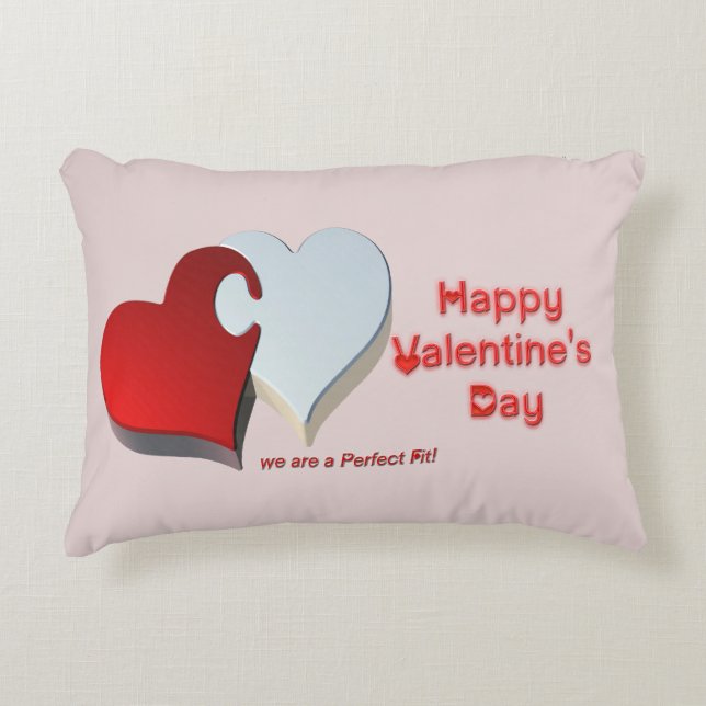 Almofada Decorativa Quebra-cabeça namorados (Frente)