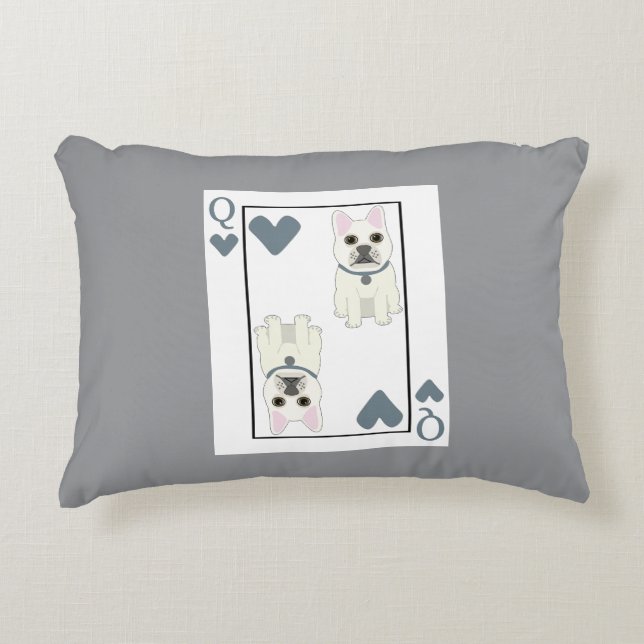 Almofada Decorativa Queen of Hearts (Frente)
