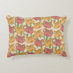 Almofada Decorativa Queijos Selvagens Plantas Verdes