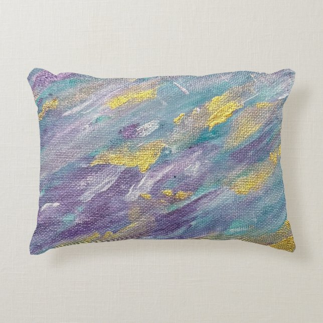 Almofada Decorativa Quiet Reign Modern Art (Frente)