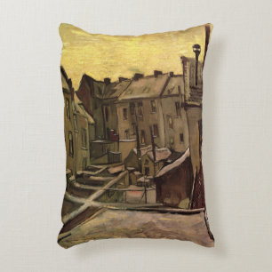 Almofada Decorativa Quintais de Casas Antigas por Vincent van Gogh