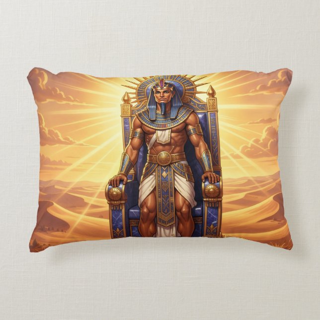 Almofada Decorativa Ra – Ägyptischer Sonnengott (Frente)