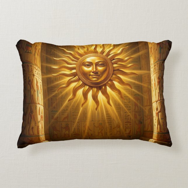 Almofada Decorativa Ra – Ägyptischer Sonnengott´1 (Frente)