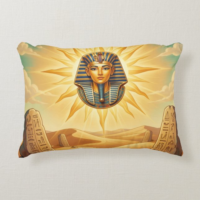 Almofada Decorativa Ra – Egyptian Sun God´2 (Frente)