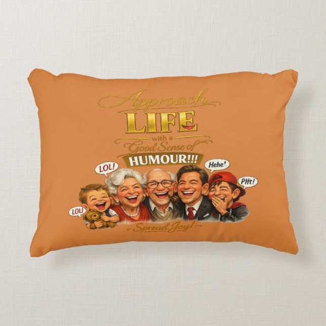 Almofada Decorativa Radiate joy (Frente)