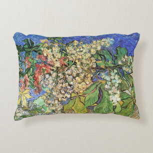 Almofada Decorativa Ramos de Castanheira em Flor por Vincent van Gogh