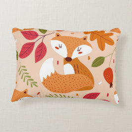 Almofada Decorativa Raposas de Pessoas Modernas