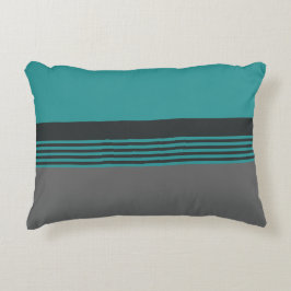 Almofada Decorativa Rasas Verdes Teais