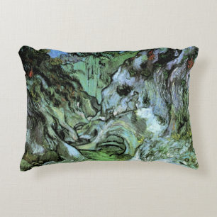 Almofada Decorativa Ravina de Les Peiroulets por Vincent van Gogh
