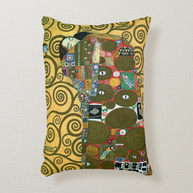 Almofada Decorativa Realização, também conhecido como O Abraço por Gus (Frente(Vertical))