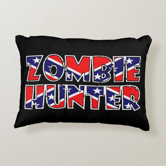 Almofada Decorativa Rebel Zombie Hunter (Verso)