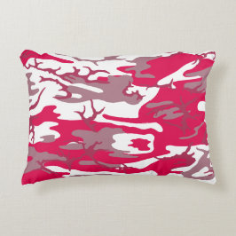Almofada Decorativa Red Camo