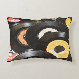 Almofada Decorativa Registros do vintage 45rpm