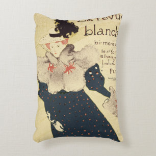 Almofada Decorativa Reprodução de Henri de Toulouse-Lautrec de um