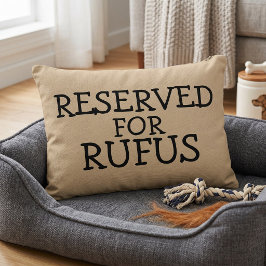 Almofada Decorativa Reservado Para o Personalizado