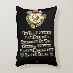 Almofada Decorativa Respeito da integridade da honestidade MXT