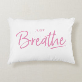 Almofada Decorativa Respire, Yoga, Zen Cote