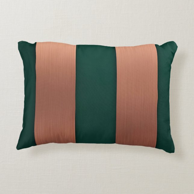 Almofada Decorativa Retângulo Arte verde AI (Verso)