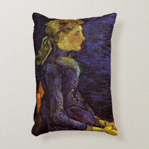Almofada Decorativa Retrato de Adeline Ravoux por Vincent van Gogh