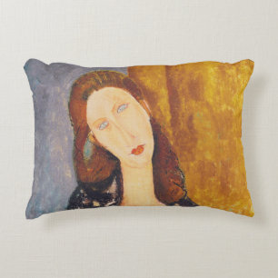 Almofada Decorativa Retrato de Jeanne Hebuterne por Amedeo Modigliani