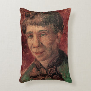 Almofada Decorativa Retrato de Mulher Madame Tanguy, Vincent van Gogh