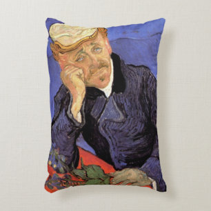 Almofada Decorativa Retrato do Dr. Gachet por Vincent van Gogh
