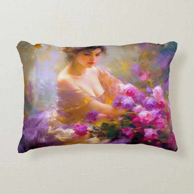 Almofada Decorativa Retrato Sensual (Frente)