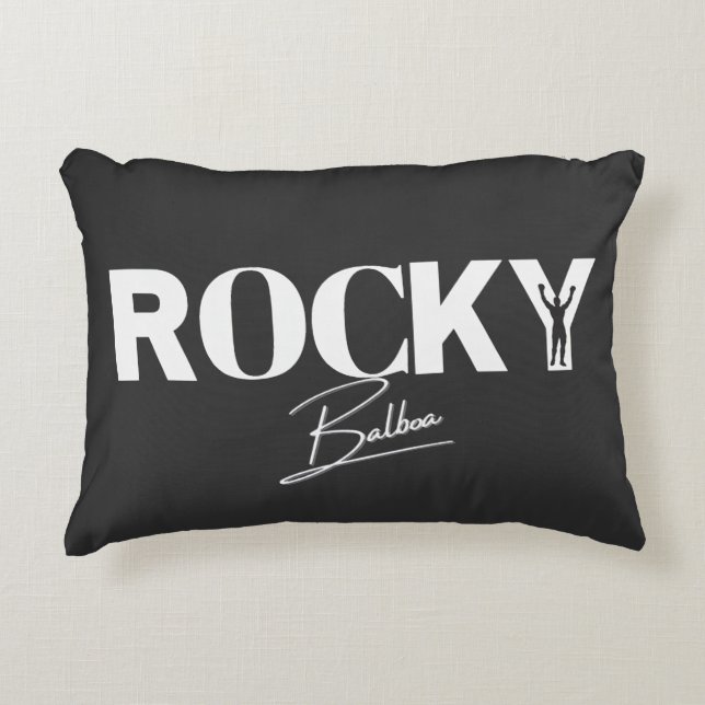 Almofada Decorativa Rock Balboa The Fighter (Frente)